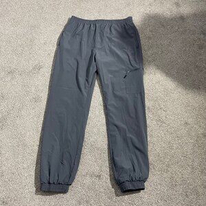 New Balance Gray/Slate Blue Mesh Lined Jogger Pant - Men's Size Large (EUC)